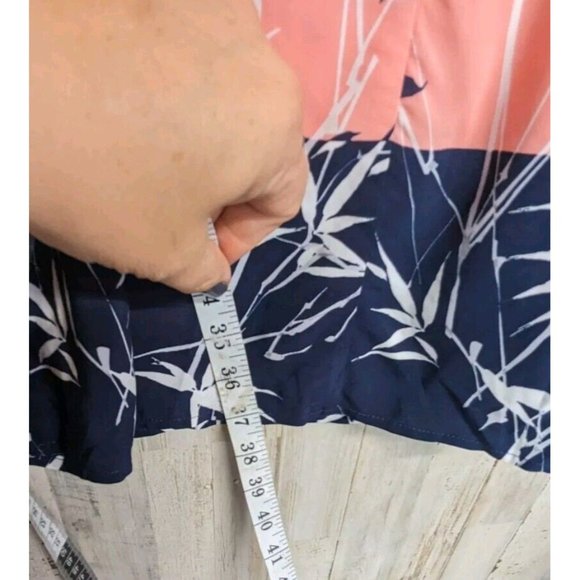 Banana Republic Tropical Dress Women's 12 NWT Beach Vacation Lightweight - Picture 11 of 13